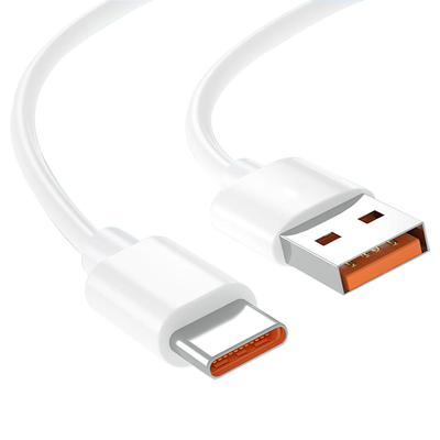 1m Uzunluk Beyaz Renk USB Şarj Veri Kablosu 20V 3A 60W USB 3.1 Hızlı Şarj İçin