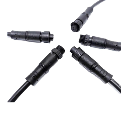 6 Pin M10 Su Geçirmez Uzatma Kablosu 4 Ft Uzunluk E Bisiklet Hızlı Bağlantı