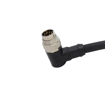 Metal Kabuk M5 M16 Su Geçirmez Kablo Montajı Endüstriyel Sınıf PVC Kapak Erkek Kadın