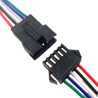 Siyah Renkli Tel Kablo Tertibatları 2.5mm Pitch Jst SM Alternatifleri 250mm Uzunluk