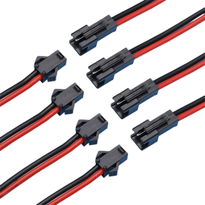 Siyah Renkli Tel Kablo Tertibatları 2.5mm Pitch Jst SM Alternatifleri 250mm Uzunluk