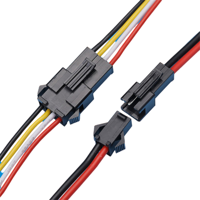 Siyah Renkli Tel Kablo Tertibatları 2.5mm Pitch Jst SM Alternatifleri 250mm Uzunluk