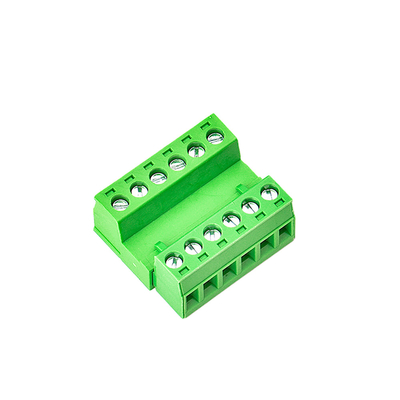 Yeşil Renkli PCB Terminal Bloğu Konnektör Kablosu XK2EDGA 5.08MM Pitch