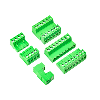 Yeşil Renkli PCB Terminal Bloğu Konnektör Kablosu XK2EDGA 5.08MM Pitch
