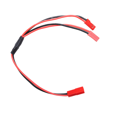 Kırmızı Renkli Kablo Teli Tertibatları 2.54mm Pitch Jst SYP 200mm Uzunluk