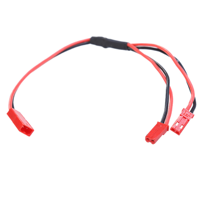 Kırmızı Renkli Kablo Teli Tertibatları 2.54mm Pitch Jst SYP 200mm Uzunluk