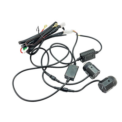 Sigorta Tutucu ile LED Spot Anahtarı Motosiklet Kablo Demeti Tel 5Ft Uzunluk