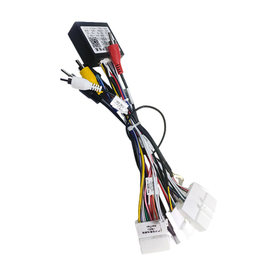 1.5 Metre RCA Kablo Demeti 3 Şube Gps Terminali Nissan Araç İçin Kırmızı Renk