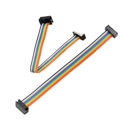 Endüstriyel Otomasyon için Çok Renkli 1.27 Mm Pitch Şerit Kablo Montajı