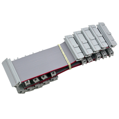 Gri Renkli IDC Kablo Tertibatları, DB26 Kablo Tertibatları 2.54mm Pitch
