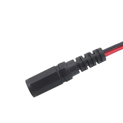 12V 24V Güç Kablosu Tertibatları DC5521 DC5525 DC35135 Açık Uçlu Fiş