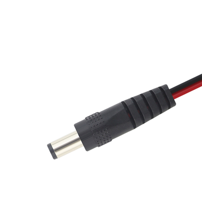 12V 24V Güç Kablosu Tertibatları DC5521 DC5525 DC35135 Açık Uçlu Fiş