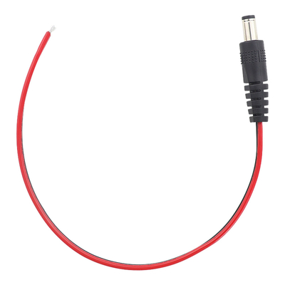 12V 24V Güç Kablosu Tertibatları DC5521 DC5525 DC35135 Açık Uçlu Fiş