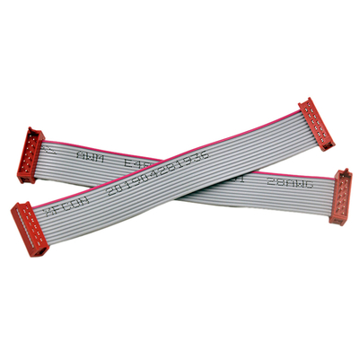 1,27 mm Aralıklı IDC Kablo Tertibatları AMP 215083 Kırmızı Renkli Konnektör Micro Match 12P