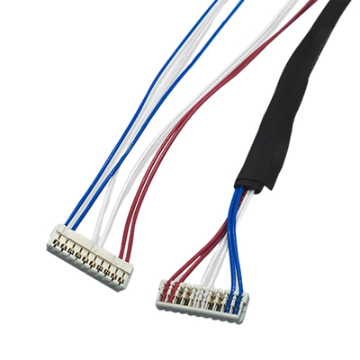 JST SSR IDC Konnektörlü 1.0mm Pitch IDC Kablo Demeti AWG30 Ölçer