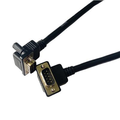 9 Pin 15 Pin 25 Pin RS232 Adaptör Kablosu L Şekli DB37 Kablo Tertibatı