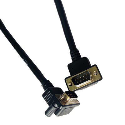 9 Pin 15 Pin 25 Pin RS232 Adaptör Kablosu L Şekli DB37 Kablo Tertibatı