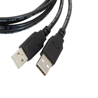 Araba Motosiklet için su geçirmez USB2.0 Çift USB Bağlantı Noktası Kablosu 1 Metre