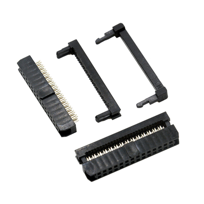 IDC Dişi 14 Pimli Kablo Konnektörü Siyah Renk 1.27mm 2.0mm Pitch