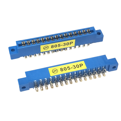 Makine Ekipmanı için 3.96MM 805 Serisi PCB Kenar Konektörü 8P 72P PCI Yuvası