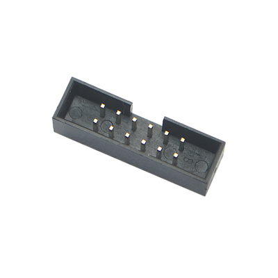 Sağ Açılı Dişi Baskılı Devre Kartı Konnektörleri Çift Sıralı 1.27mm 2.54mm Pitch Box Header
