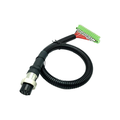 Özel Kablo Tel Harness Montajları Uzunluğu 50mm 8P8C Altın Flash / Tin-Plated