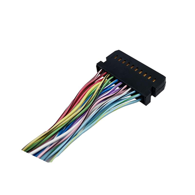 Özel Kablo Tel Harness Montajları Uzunluğu 50mm 8P8C Altın Flash / Tin-Plated