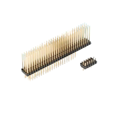 Altın Flash PCB Bağlayıcısı 2.0mm Pitch Through Hole Pin Header 2.54mm Pitch Male