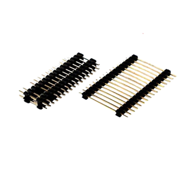 Altın Flash PCB Bağlayıcısı 2.0mm Pitch Through Hole Pin Header 2.54mm Pitch Male