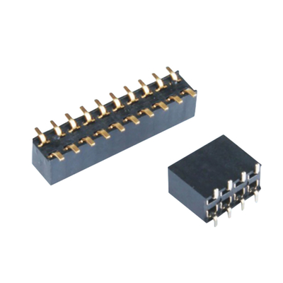 2P-40P Tek Çift Sıralı PCB Konnektörü SMT Dişi Başlık 2.54mm Pitch
