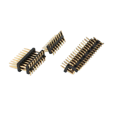 1.27mm Pitch SMT Pin Başlığı PCB Konektörü Çift Sıralı 4P - 60P THT