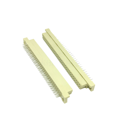 Din41612 2.54mm Pitch DIN Connector 48 Pin Kadın 3 Satır Soket Tipi C Delik Vertikal Tepside Paketleme