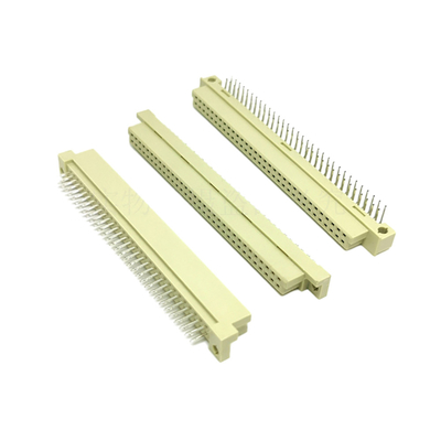 Din41612 2.54mm Pitch DIN Connector 48 Pin Kadın 3 Satır Soket Tipi C Delik Vertikal Tepside Paketleme