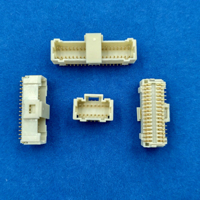 1.0mm Pitch Wire To Board Connector Housing Eşdeğer Molex 501189 için Brass Contact PA66 ile