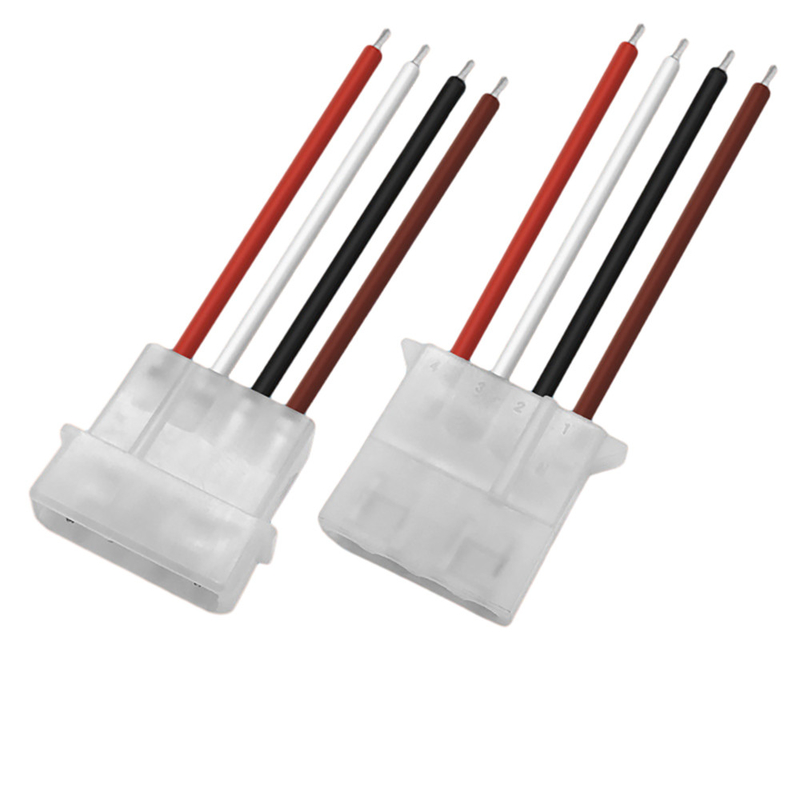 PCB Kablo Tel Tertibatları 5.08mm Pitch Molex 8981 Bilgisayar İçin Sıkma Muhafazası