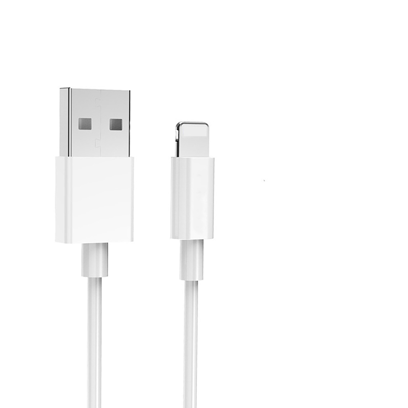 Iphone Hızlı Şarj için OEM ODM PVC USB Şarj Veri Kablosu 2.4A