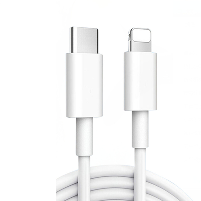 3 Ft Uzunluk USB Şarj Veri Kablosu Usb3.1 Usb C'den C'ye PVC Kılıflı Beyaz Renk