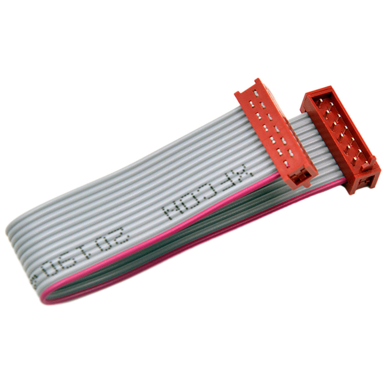 1,27 mm Aralıklı IDC Kablo Tertibatları AMP 215083 Kırmızı Renkli Konnektör Micro Match 12P