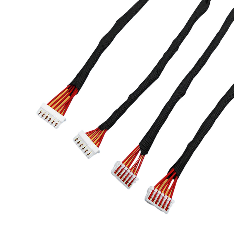 JST SSR IDC Konnektörlü 1.0mm Pitch IDC Kablo Demeti AWG30 Ölçer