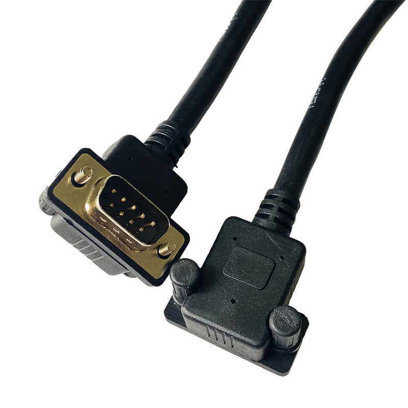 9 Pin 15 Pin 25 Pin RS232 Adaptör Kablosu L Şekli DB37 Kablo Tertibatı