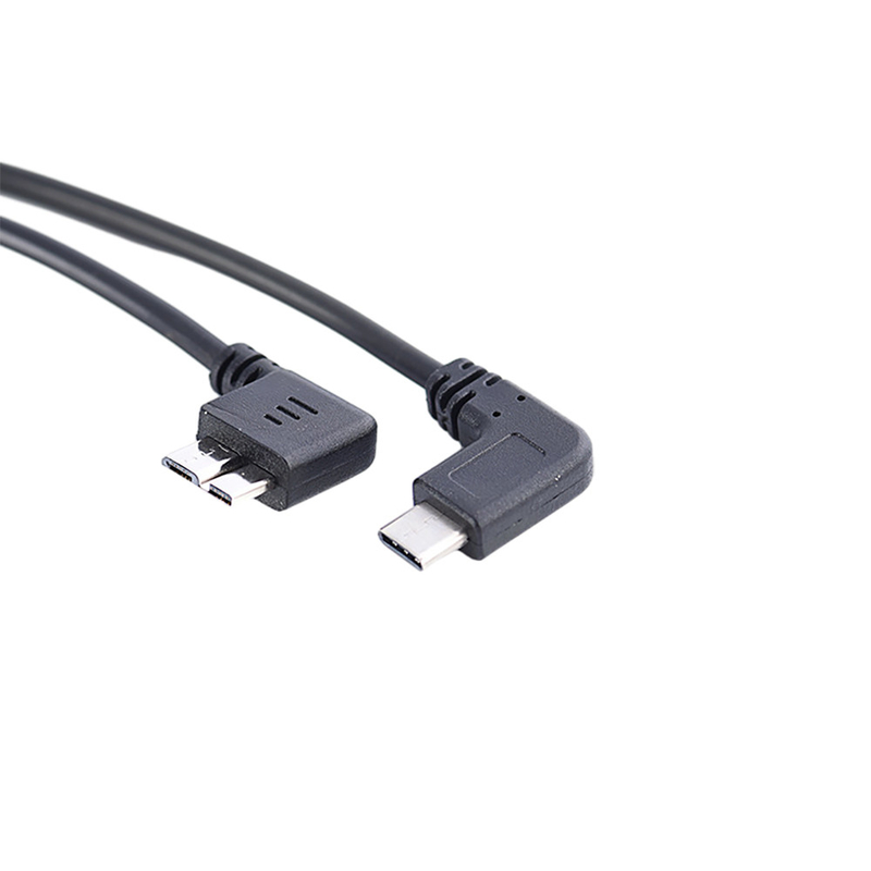 Harici Sabit Sürücü için 3.0 B Tipi USB Tip C Mikro USB Veri Aktarım Kablosu 20Gbps