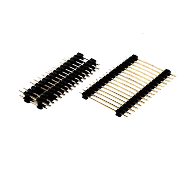 Altın Flash PCB Bağlayıcısı 2.0mm Pitch Through Hole Pin Header 2.54mm Pitch Male