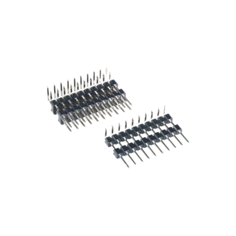 1.27mm Pitch SMT Pin Başlığı PCB Konektörü Çift Sıralı 4P - 60P THT
